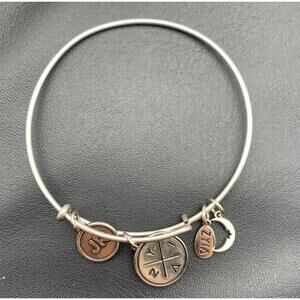 Zyia Active Silver Tone JR Representative Rank Bracelet